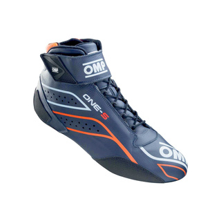 OMP Fahrerschuh ONE-S MY20 Marineblau (FIA homologation)