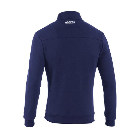 Sparco Herren Sweatjacke Full Zip SL Marineblau