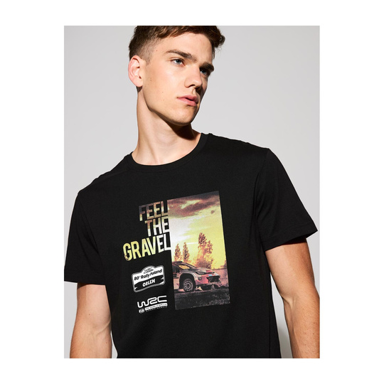 Rallye Polen WRC 2024 Herren T-shirt Sunset 