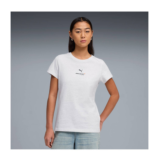 McLaren F1 2026 Damen T-Shirt Small Logo Weiß