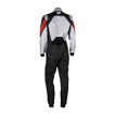 OMP Kinder Kartoverall KS-3X 8877-2022 Schwarz-Grau