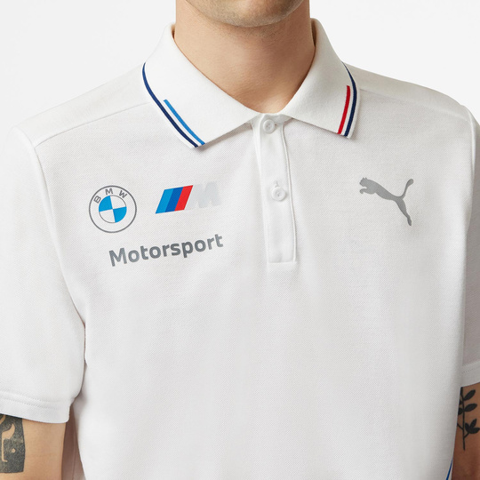 BMW Motorsport Team Poloshirt weiß