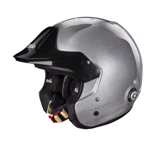 Stilo Helm Venti Trophy Jet Hans silber (FIA)