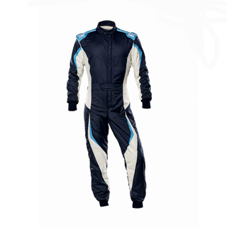 OMP Rennanzug Tecnica EVO MY23 marineblau/weiß (FIA)