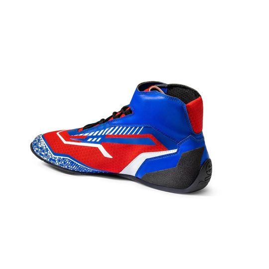 Sparco Kartschuh K-ROCK Blau-Rot