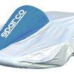Sparco Schutzhülle für Kart silber/blau
