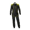 OMP Kinder-Kartanzug KS-3X Art schwarz/gelb (FIA)