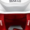 Sparco Helm Flux RJ-i weiß/rot (FIA)
