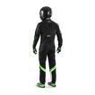 Sparco Kartanzug Thunder MY22 schwarz/grün (CIK)