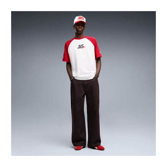 Scuderia Ferrari F1 2026 Charles Leclerc T-Shirt Graphic weiß