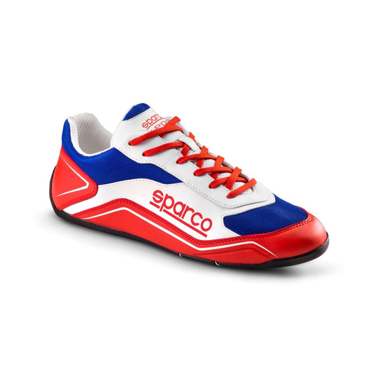 Sparco Schuhe S-POLE Rot/Blau