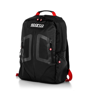 Sparco Rucksack Stage schwarz/rot