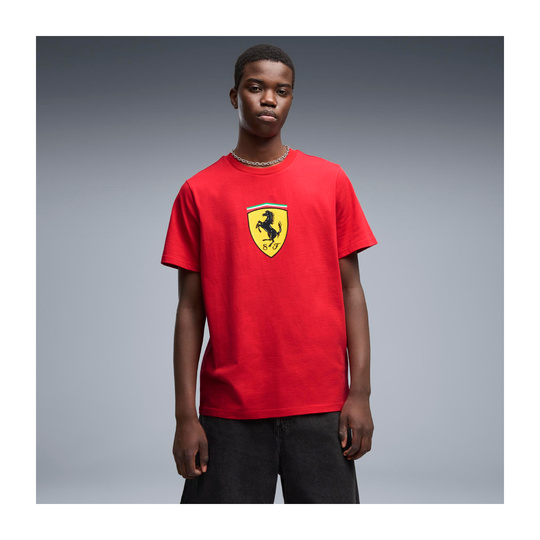 Scuderia Ferrari F1 2026 T-Shirt Large Logo rot
