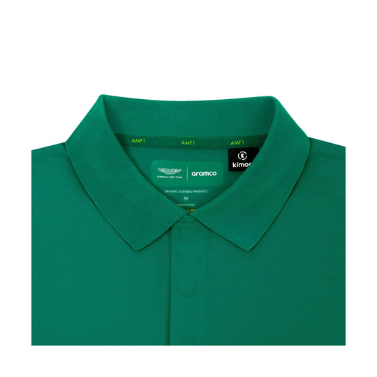 Aston Martin F1 Fernando Alonso Poloshirt Minimal Kimoa