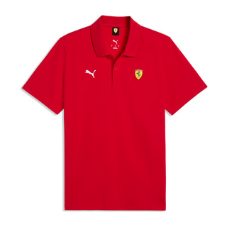 Scuderia Ferrari F1 2026 Poloshirt Logo rot
