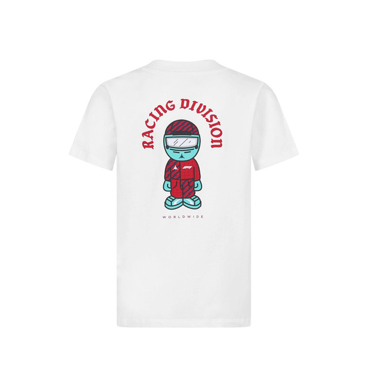Formel 1 2024 Kinder-T-Shirt Grafik Weiß