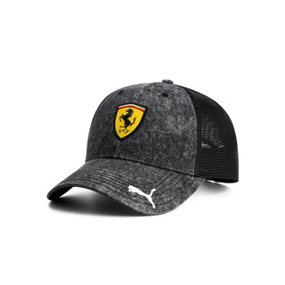 Ferrari F1 2025 Herren Baseballkappe Trucker Black