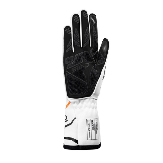 Sparco Handschuhe K-Tide+ 8877-2022 weiß/orange (FIA)