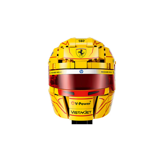 LEGO Modell des Helms von Lewis Hamilton, Scuderia Ferrari HP Lego Editions