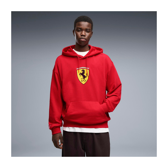 Scuderia Ferrari F1 2026 Kapuzenpullover Large Logo rot