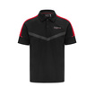 Porsche Motorsport Poloshirt Logo schwarz