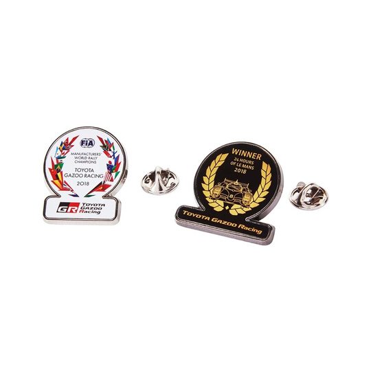 Toyota Gazoo Racing Anstecker-Set Winner