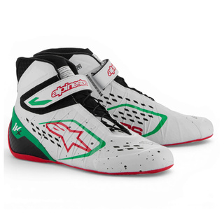 Alpinestars Schuhe Tech-1 KX V3 weiß/grün (FIA)