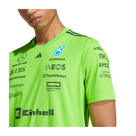 Mercedes AMG F1 2025 Herren T-Shirt Team Set Up