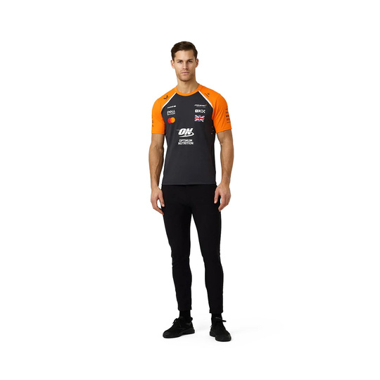 McLaren F1 2025 Herren T-Shirt Set Up Norris Team Grau