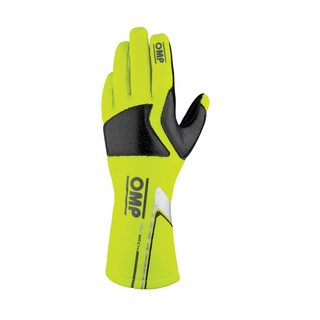 OMP Handschuhe PRO Mech S gelb (FIA)