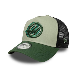 Haas F1 2026 Herren Baseballkappe Seasonal Trucker Grün