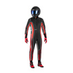 Sparco Kartoverall Superleggera-K Schwarz-Rot (FIA)