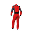 OMP Rennoverall TECNICA HYBRID Rot (FIA)