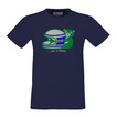 Sparco T-Shirt Pilota marineblau