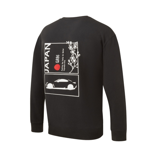 Toyota Gazoo Racing 2026 Sweatshirt Japan schwarz