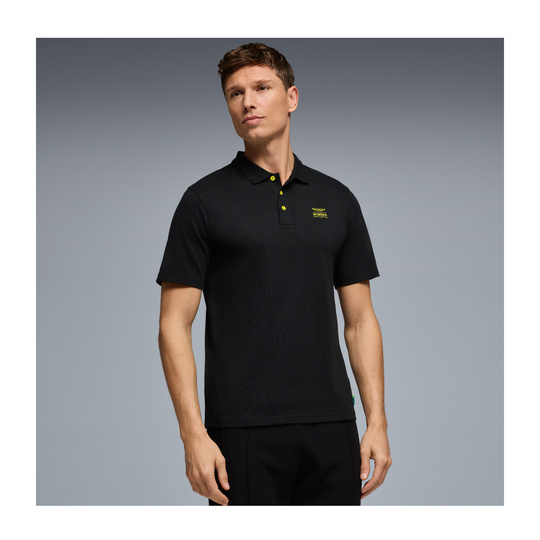 Aston Martin F1 2026 Poloshirt Seasonal schwarz