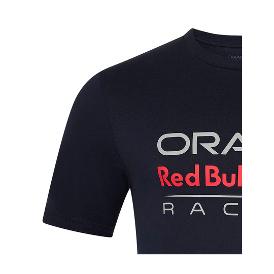Red Bull Racing 2025 Kinder T-Shirt Front Logo Marineblau