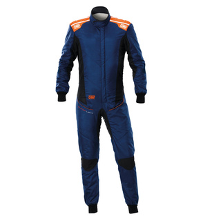 OMP Rennoverall TECNICA SUPERLIGHT Marineblau (FIA)