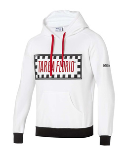 Sparco Kapuzenpullover Targa Florio #F1 weiß