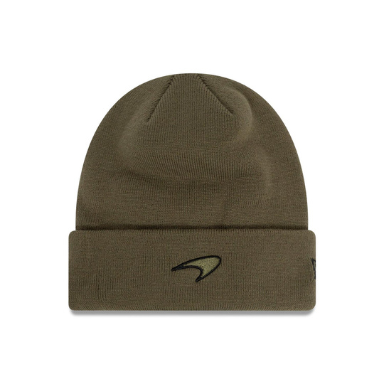McLaren F1 2025 Herren Wintermütze Seasonal Oliv