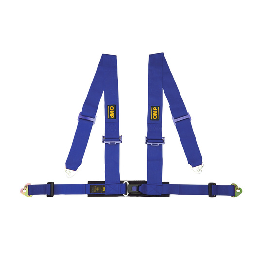 OMP 4-Punkt-Gurt DA508 blau (ECE)