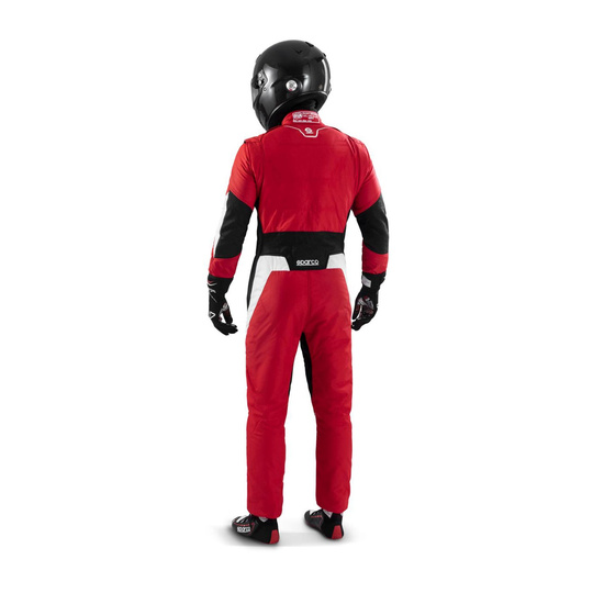 Sparco Rennanzug Superleggera rot/schwarz (FIA)