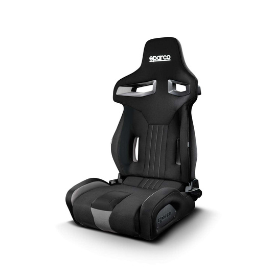 Sparco Sportsitz R333 MY21 Schwarz/Grau