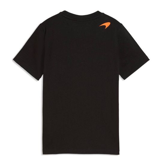 McLaren F1 2026 Kinder T-Shirt Large Logo Schwarz