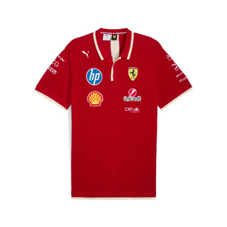 Ferrari F1 2025 Herren Polohemd China GP Rot