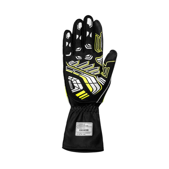 Sparco Handschuhe K-Arrow+ 8877-2022 schwarz/gelb (FIA)