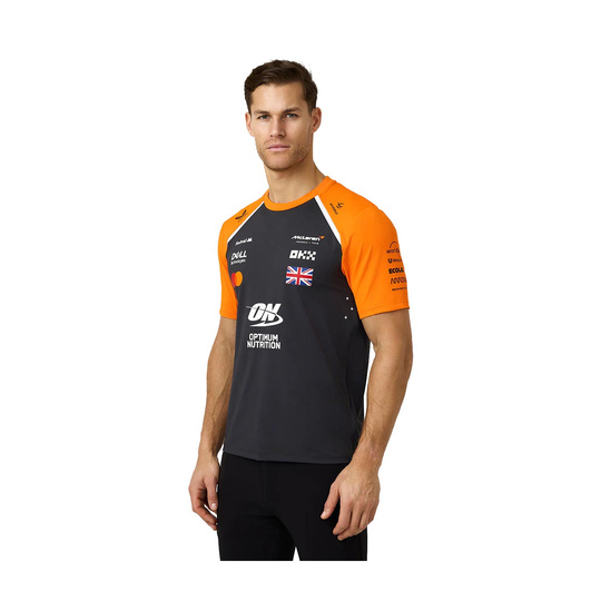 McLaren F1 2025 Herren T-Shirt Set Up Norris Team Grau