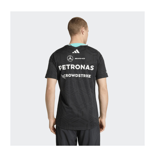 Mercedes AMG F1 2026 T-Shirt Authentic Team schwarz