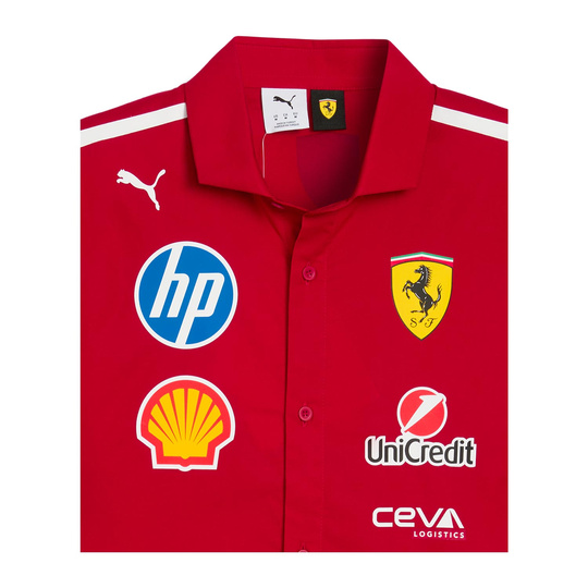 Scuderia Ferrari F1 2025 Herren Hemd Team