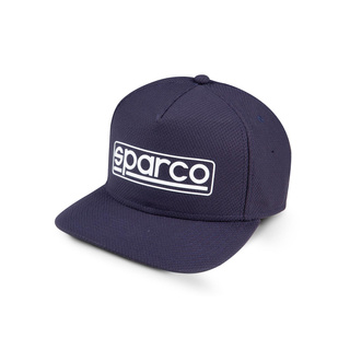 Sparco Herren Kappe STRETCH Marineblau